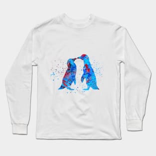 Penguins in love Long Sleeve T-Shirt